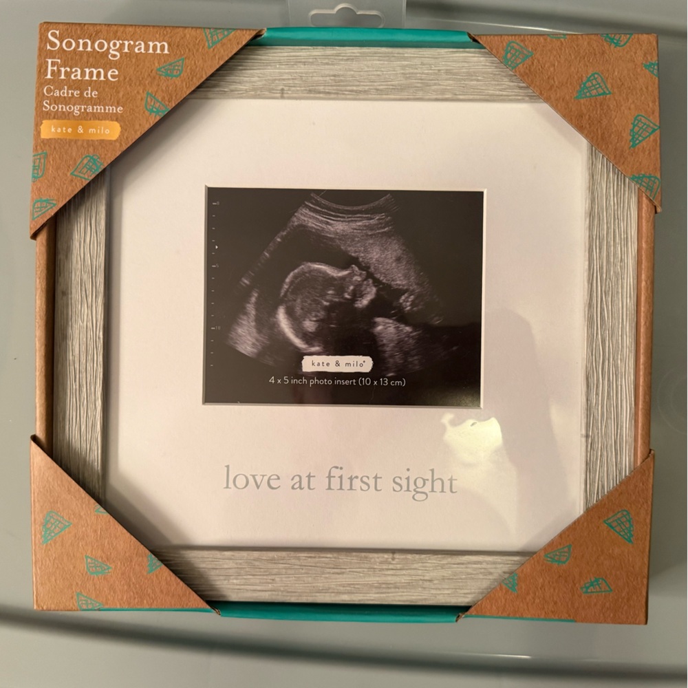 Sonogram Frame - Gray